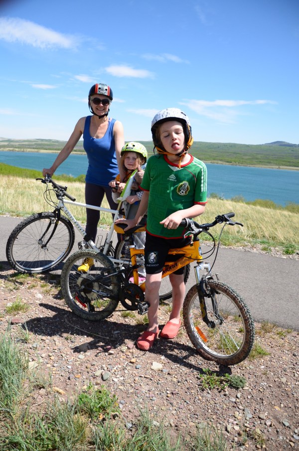 Biking in Waterton Lakes National Park