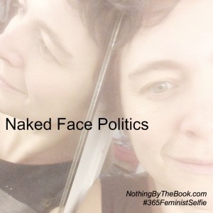 Naked Face Politics Pin