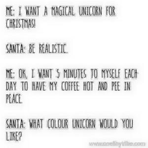 Unicorn for Christmas